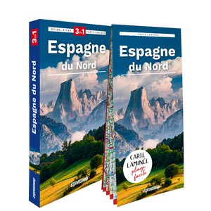 Espagne du Nord explore guide + city atlas + map  