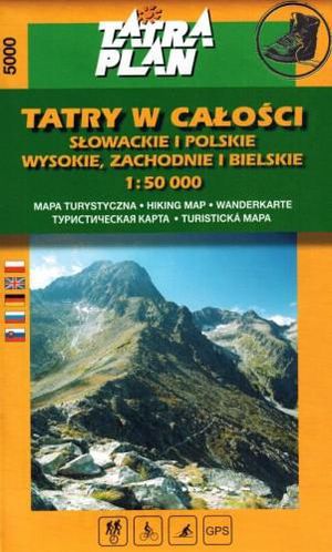 TATRA SLOVAKIA POLAND 5000 : WYSOKIE, ZACHODNIE, BIELSKIE 