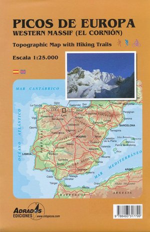 PICOS - EL CORNION MAPA 1/25.000 