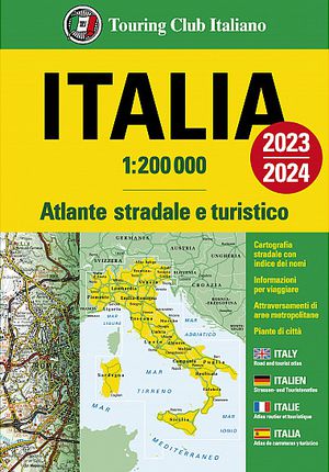 Italië atlas - atlante stradale 2023/2024  