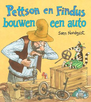 Pettson en Findus bouwen een auto 