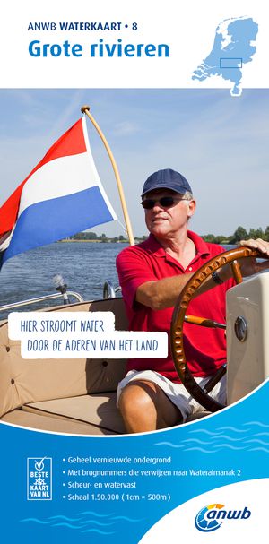 Grote Rivieren waterkaart 8 