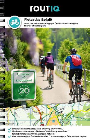 België 2021 fietsatlas  