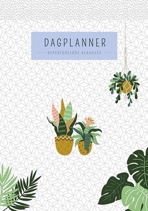Dagplanner Houseplants 