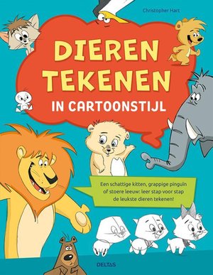 Dieren tekenen in cartoonstijl 