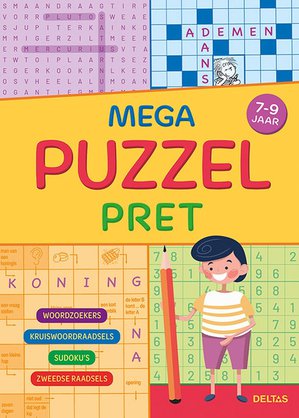 Mega puzzelpret (7-9 j.) 