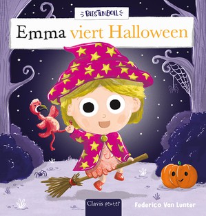 Emma viert Halloween 