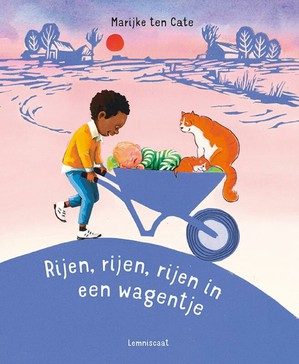 Rijen, rijen, rijen in een wagentje 