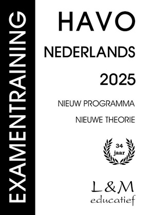 Examentraining Havo Nederlands 2025 