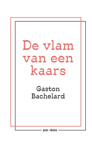 De vlam van een kaars 