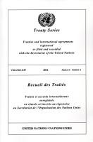 Treaty Series 3157 (English/French Edition)