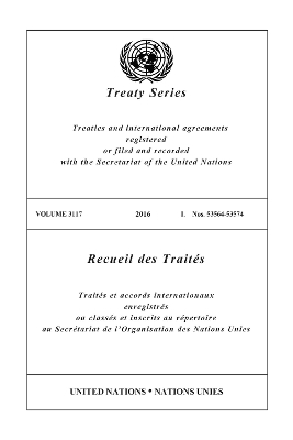 Treaty Series 3117 (English/French Edition)