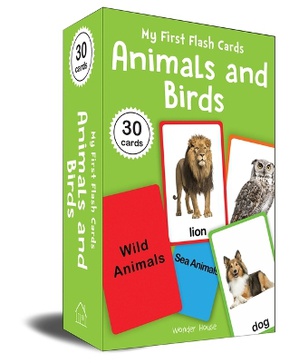My First Flash Cards Animal and Birds 30 Early Learning Flash Cards for Kids