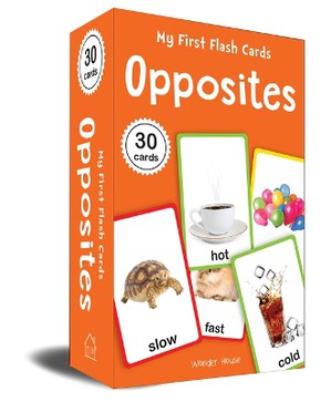 My First Flash Cards Opposites 30 Early Learning Flash Cards for Kids