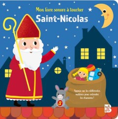 Livre sonore à toucher Saint-Nicolas 