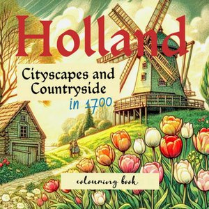 Holland in 1700 colouring book 