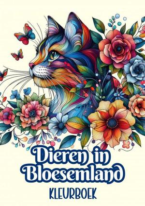 Kleurboek - Dieren in Bloesemland 