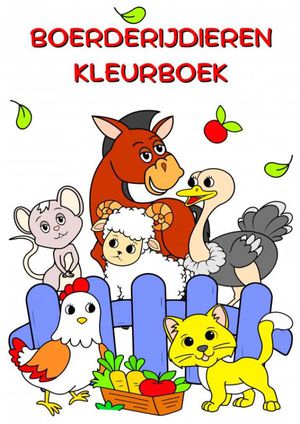 Boerderijdieren Kleurboek 