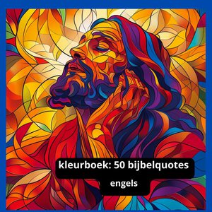 Kleurboek: 50 bijbelquotes 