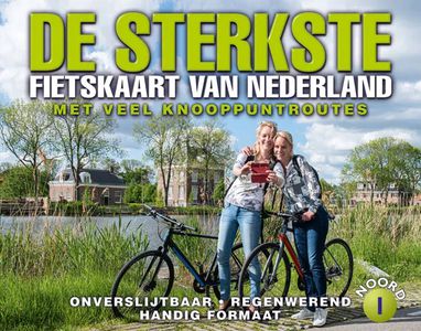 Nederland Noord / Midden sterkste fietskaart 1 