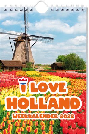 I Love Holland weekkalender - 2022