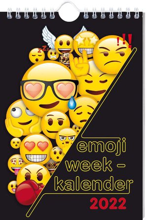 Emoji weekkalender - 2022