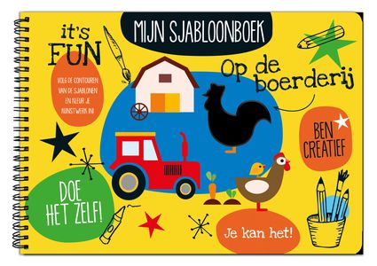 Mijn sjabloobboek - Op de boerderij 