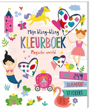 Mijn bling-bling kleurboek - Magische wereld 