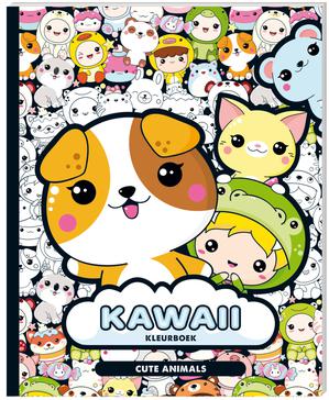 Kawaii Kleurboek - Cute Animals 