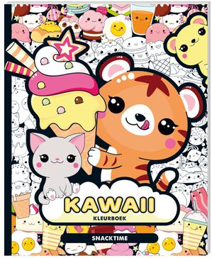 Kawaii Kleurboek - Snacktime 