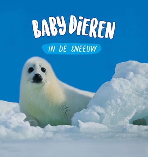 Babydieren in de sneeuw 