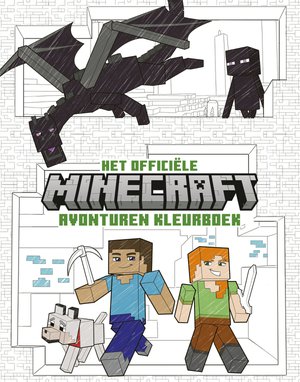 Het officiële Minecraft avonturen kleurboek 