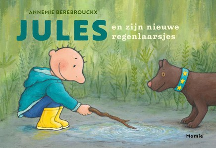 Jules en zijn nieuwe regenlaarsjes 