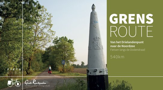 Grensroute - Van het Drielandenpunt naar de Noordzee 540 km  