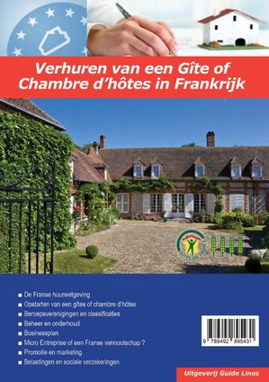 Verhuren van een Gite of Chambre d'hotes in Frankrijk 