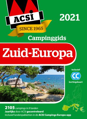 Campinggids Zuid-Europa + APP 2021 GPS