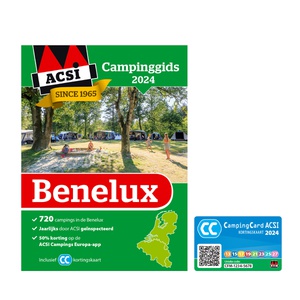 Campinggids Benelux + APP 2024 GPS NL  