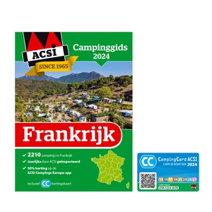 Campinggids Frankrijk + APP 2024 GPS NL  