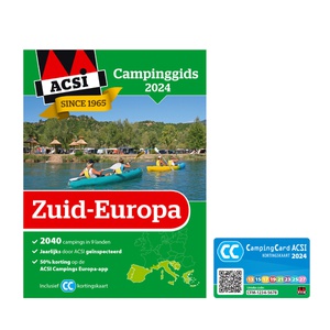 Campinggids Zuid-Europa + APP 2024 GPS NL  