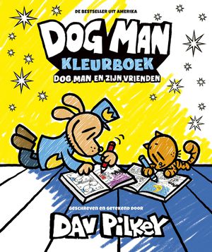 Dog Man kleurboek 