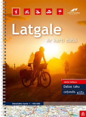 Latgale (Oost-Letland) regionale toeristische atlas sp.  