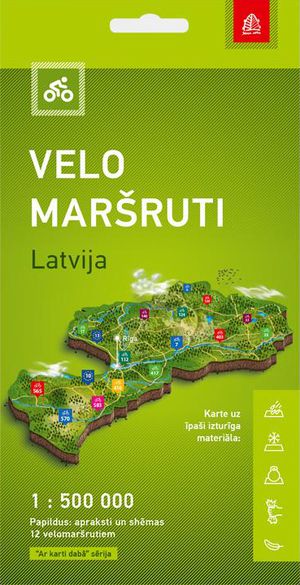 Letland Fietsroutes  