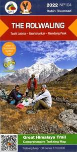 ROLWALING TREKKING MAP NP 104 