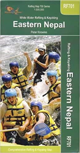 EASTERN NEPAL RAFTING MAP RF701 