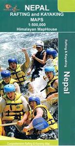 CENTRAL NEPAL RAFTING MAP RF702 