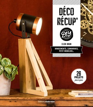 Deco Recup' Diy : Rangements, Luminaires, Petit Mobilier... 26 Projets Pas A Pas 