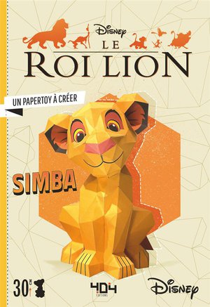 Le Roi Lion Simba : Un Papertoy A Creer 