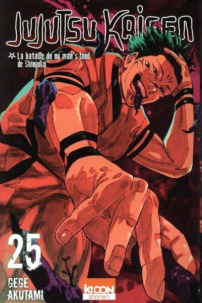 Jujutsu Kaisen Tome 25 : La Bataille Du No Man's Land De Shinjuku 