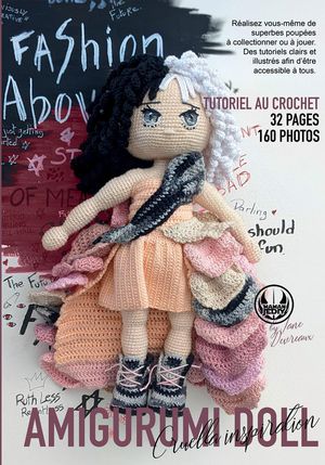 Amigurumi Doll : Patron Au Crochet Inspiration Cruella 2 