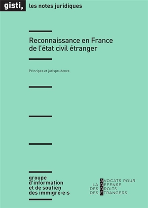 Reconnaissance En France De L'etat Civil Etranger 